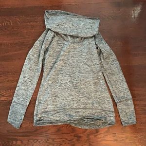 Reebok Cowl Neck Athletic Sweatshirt